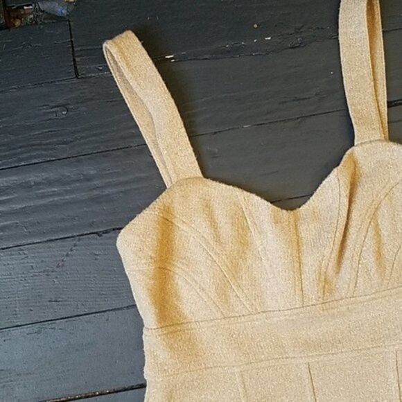 Banana Republic Gold Dress - Picture 3 of 8